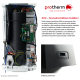 Elektrický kotel Protherm RAY 12 K-VEQ 75 (12kw),s integrovaným čerpadlem a expanzní nádrží,bojlerem pro ohřev vody 75l a expanzní nádrží,s LCD displejem,kompletní výbava.