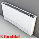 Fancoilová  jednotka Fondital Aural One 100D pro standardní montáž na zeď,ovládání LCD,rozměry-1525x579x129.