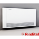 Fancoilová  jednotka Fondital Aural One 100D pro standardní montáž na zeď,ovládání LCD,rozměry-1525x579x129.