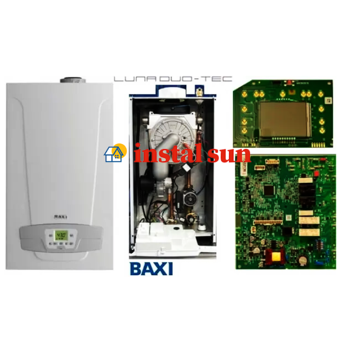 Kondenzační kotel s průtokovým ohřevem Baxi Luna Duo-tec MP+, 24kvt - ERP 3,4 - 24 kW kondenzační plynový, závěsný.