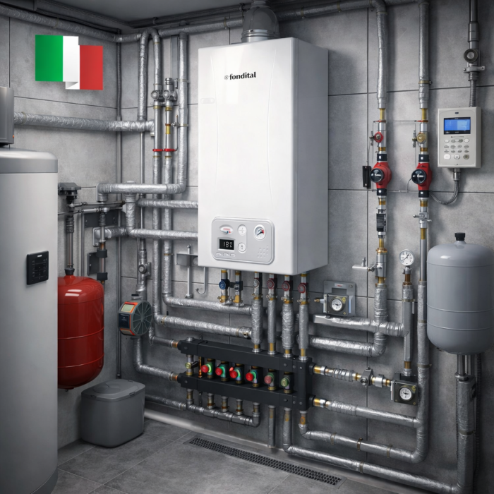 Kompletní řešení - Fondital ANTEA KC 24 kW – kompletní řešení na klíč včetně montáže