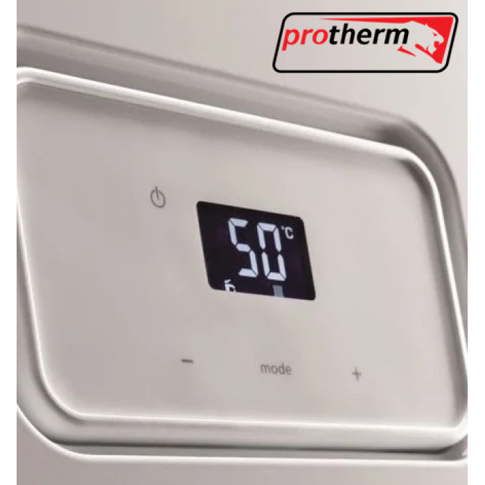Kondenzační kotel s průtokovým ohřevem vody Protherm Gepard Condens 18/25 MKV-A (18-25 kwt).