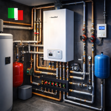 Kompletní řešení - plynový kotel Fondital Tenerife KC 24 kW na klíč – montáž, revize a servis