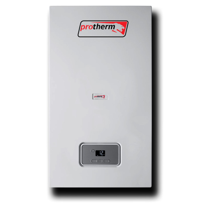 Kondenzační kotel s průtokovým ohřevem vody Protherm Gepard Condens 18/25 MKV-A (18-25 kwt).