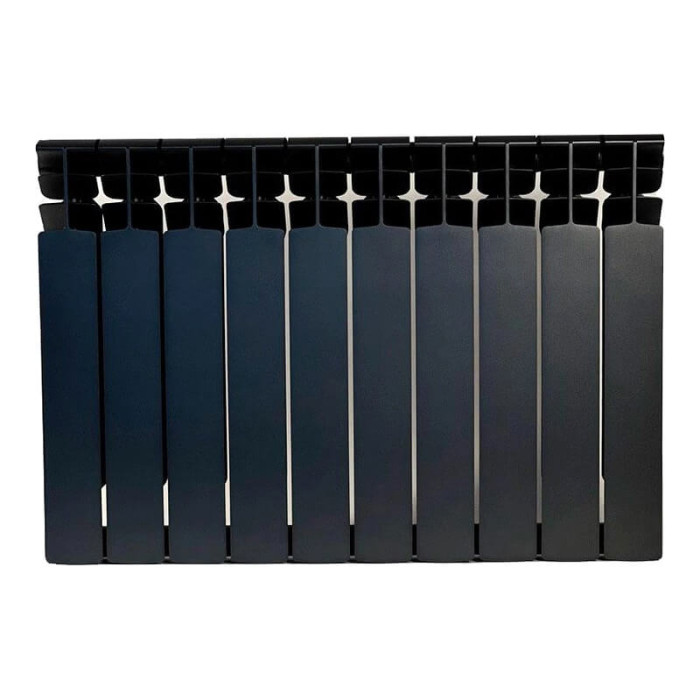Bimetalový radiátor MIRADO 500/96 GRAPHITE – 30 bar  (cena za 1 dil). Záruka 25 let!