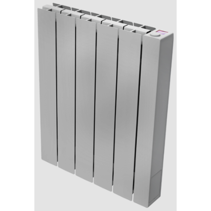 Termodynamika kapalinou naplněný, elektrický radiátor model Fondital e-BLITZ Wi-Fi-5čl,1000 W,500*470mm.
