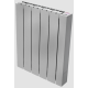 Termodynamika kapalinou naplněný, elektrický radiátor model Fondital e-BLITZ Wi-Fi-5čl,1000 W,500*470mm.