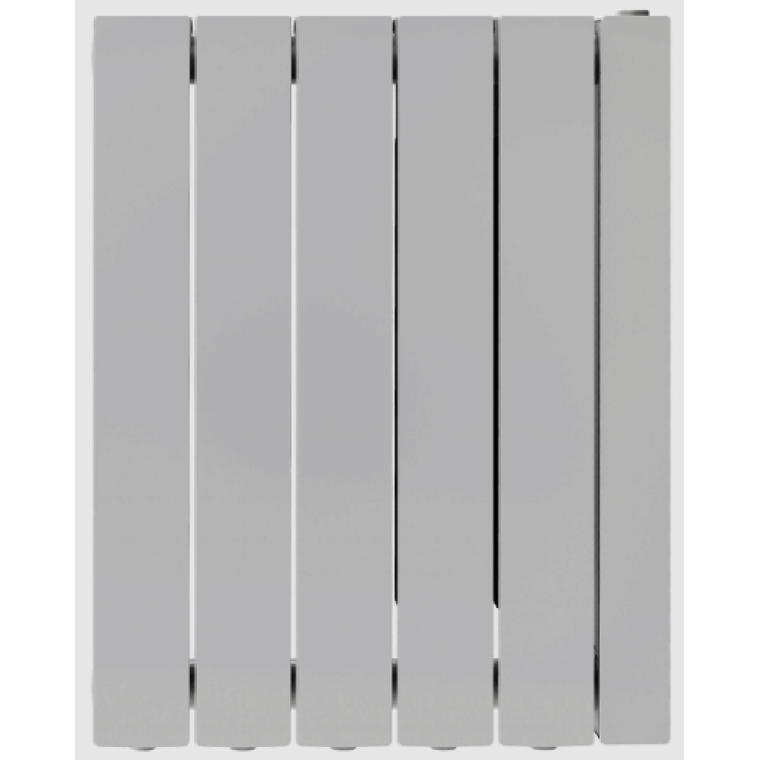Termodynamika kapalinou naplněný, elektrický radiátor model Fondital e-BLITZ Wi-Fi-5čl,1000 W,500*470mm.