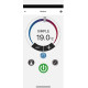 Termodynamika kapalinou naplněný, elektrický radiátor model Fondital e-BLITZ Wi-Fi-5čl,1000 W,500*470mm.