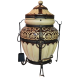 Tandyr / tandoor pec ze šamotové hlíny. Univerzální pec / gril pro přípravu kebabu, masa, zeleniny, a další. Model "Řecký". Vhodný pro skupiny: až 18 osob. Hmotnost: 145 kg.Objem: 115 dm³ (115 litrů).