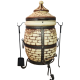 Tandyr / tandoor pec ze šamotové hlíny. Univerzální pec / gril pro přípravu kebabu, masa, zeleniny, a další. Model "Kostka cihla". Vhodný pro skupiny: až 8 osob. Hmotnost: 113 kg.Objem: 89 dm³ (89 litrů).