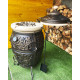 Tandyr / tandoor pec ze šamotové hlíny. Univerzální pec / gril pro přípravu kebabu, masa, zeleniny, a další. Model "Praha".