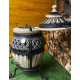 Tandyr / tandoor pec ze šamotové hlíny. Univerzální pec / gril pro přípravu kebabu, masa, zeleniny, a další. Model "Thor velký". Vhodný pro skupiny: až 10 osob. Hmotnost: 140 kg .Objem: 100 dm³ (100 litrů).